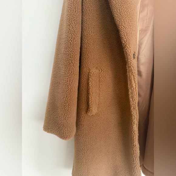 Vici long teddy coat - Picture 3 of 13